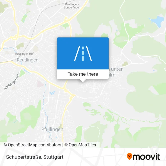 Карта Schubertstraße