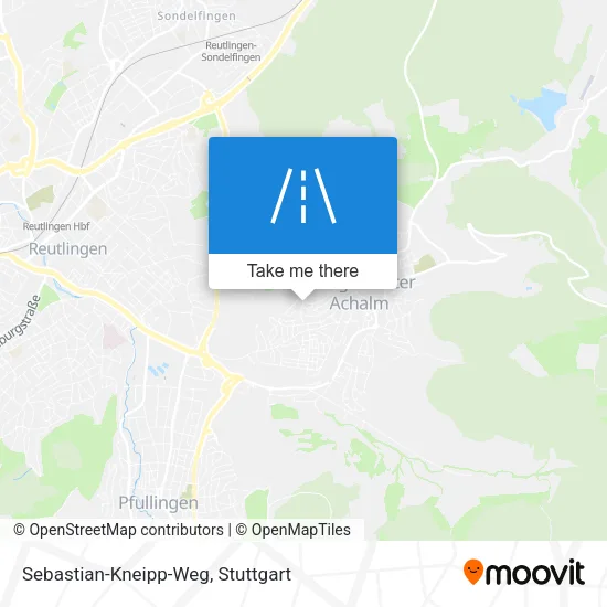 Карта Sebastian-Kneipp-Weg