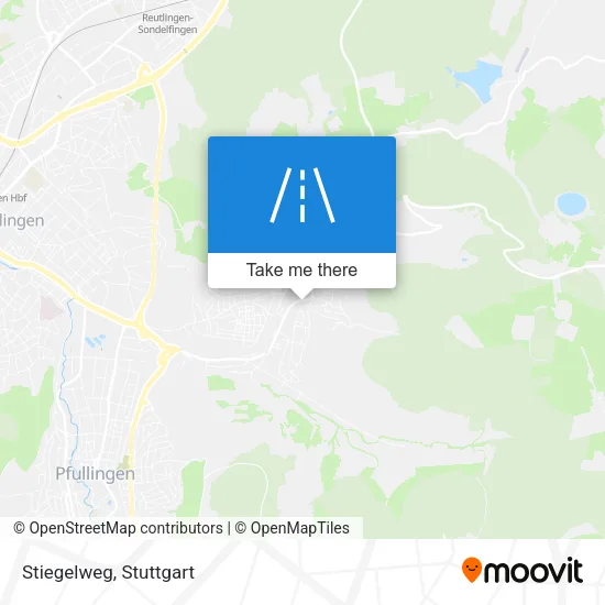 Карта Stiegelweg