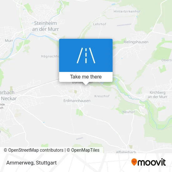 Карта Ammerweg