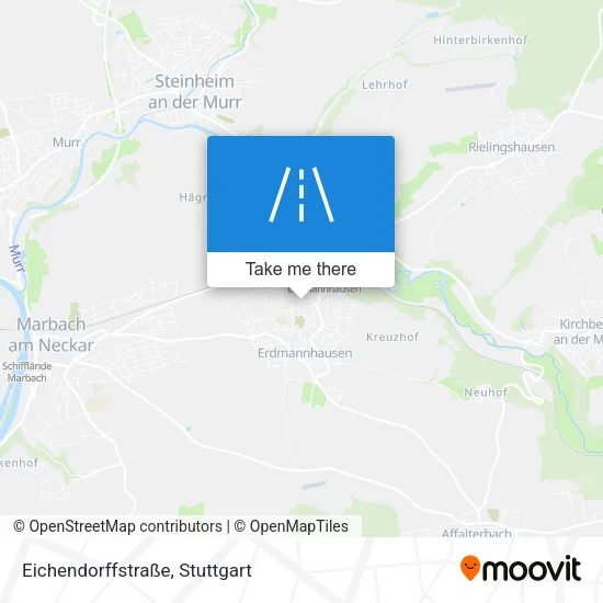 Карта Eichendorffstraße