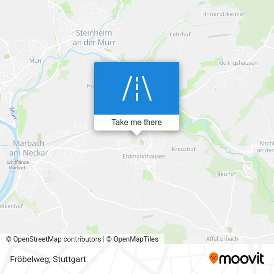 Карта Fröbelweg
