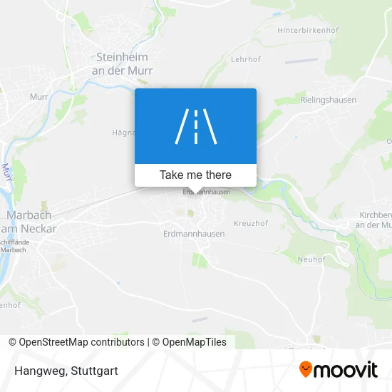 Карта Hangweg