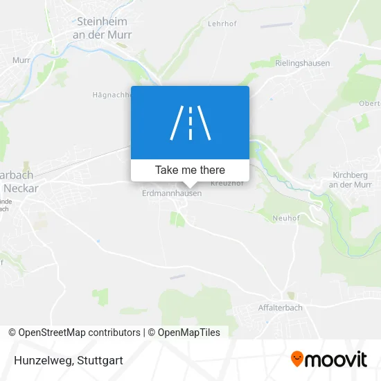 Карта Hunzelweg