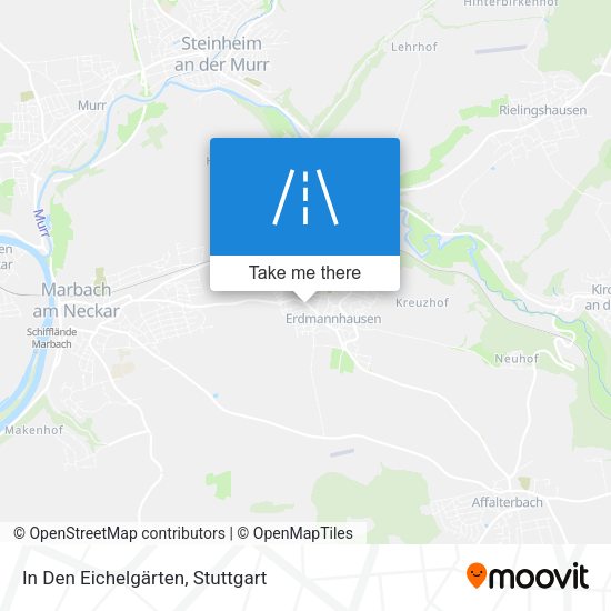 In Den Eichelgärten map