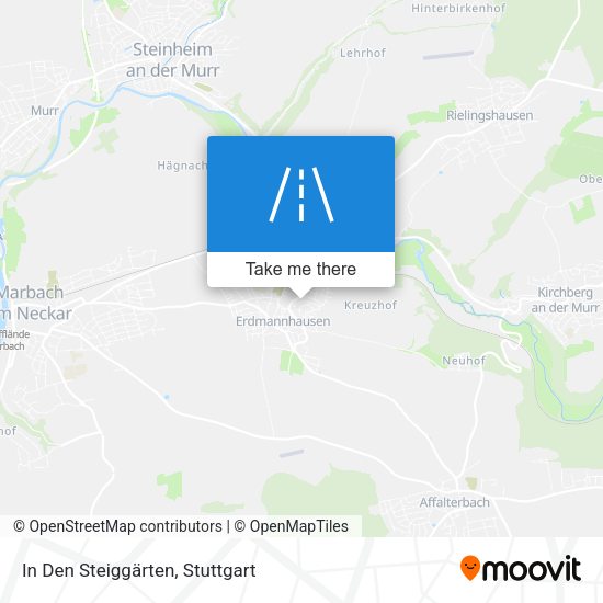 In Den Steiggärten map