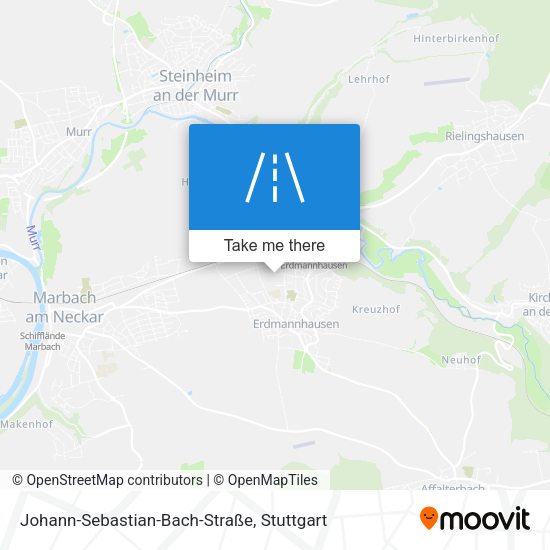 Johann-Sebastian-Bach-Straße map
