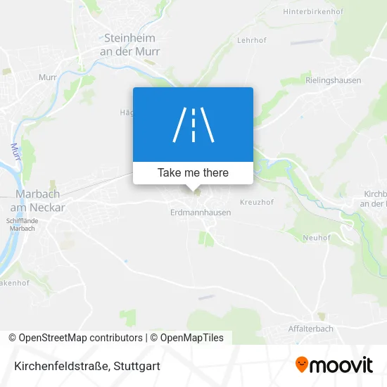 Карта Kirchenfeldstraße
