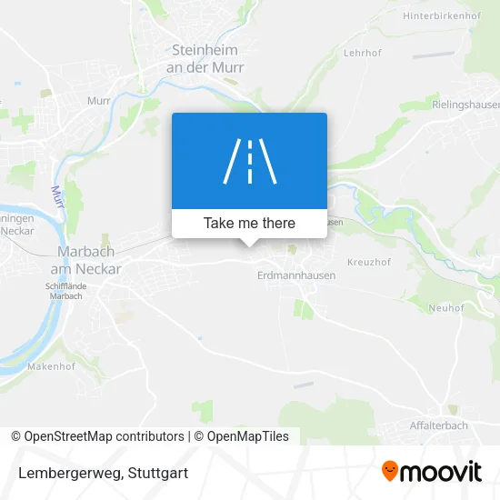 Карта Lembergerweg
