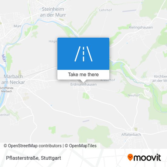 Pflasterstraße map