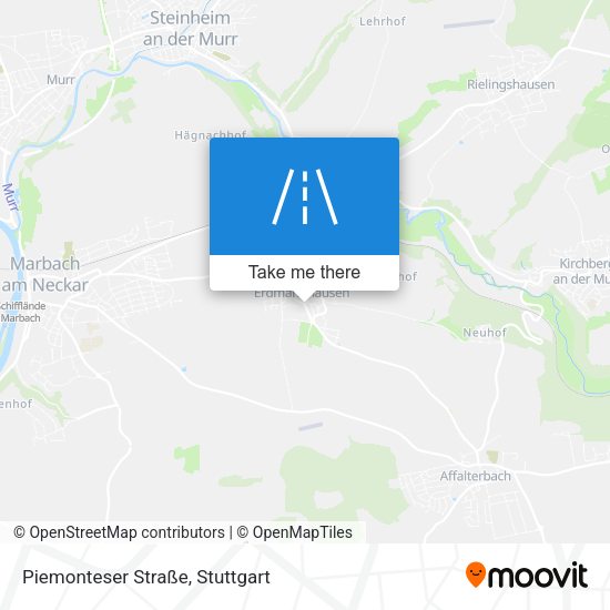 Piemonteser Straße map