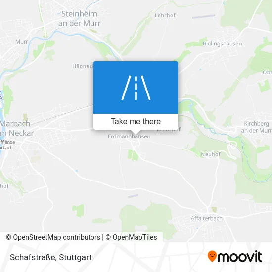 Карта Schafstraße