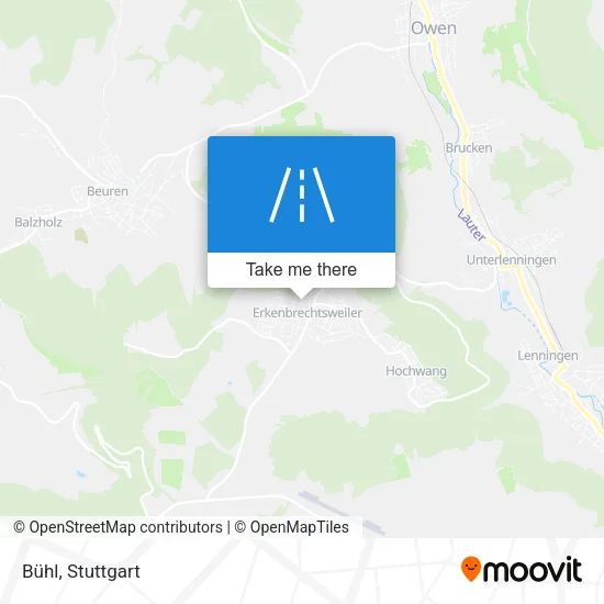 Карта Bühl