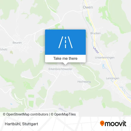 Карта Hartbühl