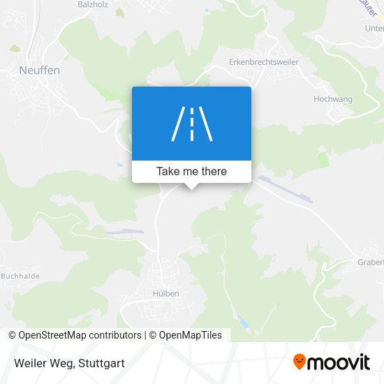 Карта Weiler Weg