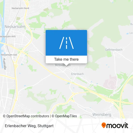 Карта Erlenbacher Weg