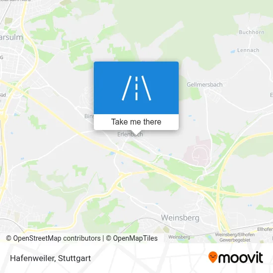 Hafenweiler map