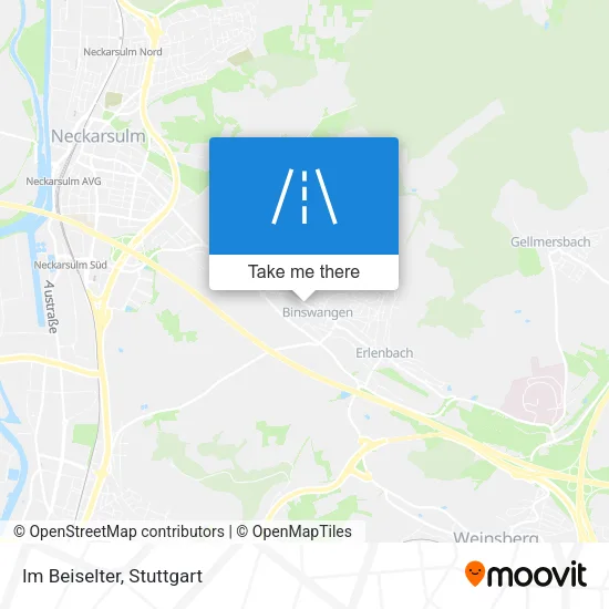 Карта Im Beiselter