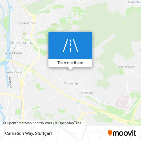 Nelkenweg map