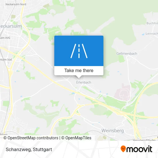 Schanzweg map