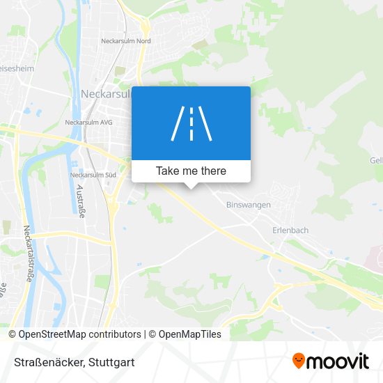 Карта Straßenäcker