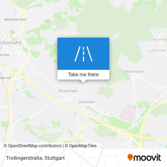 Trollingerstraße map