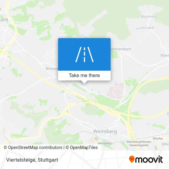 Карта Viertelsteige