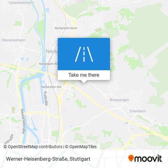 Werner-Heisenberg-Straße map