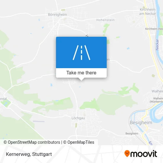 Карта Kernerweg