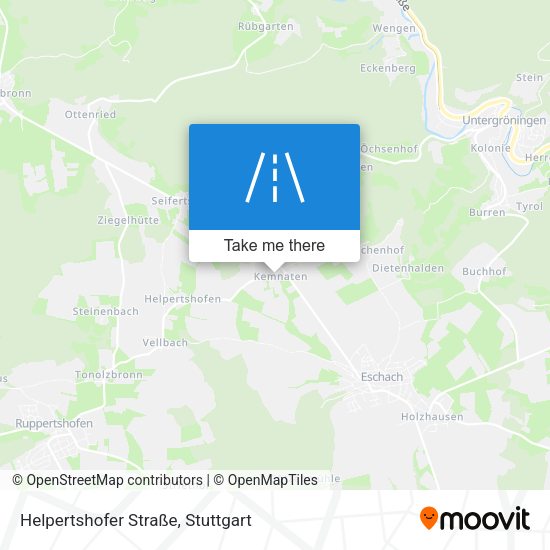 Helpertshofer Straße map