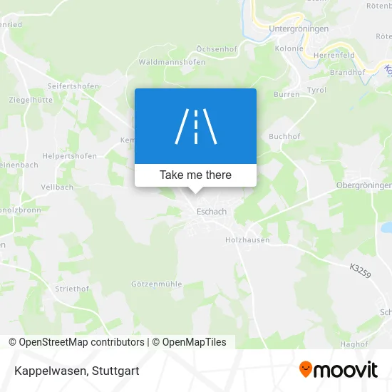 Карта Kappelwasen