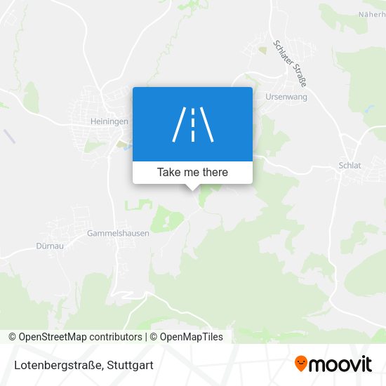 Lotenbergstraße map