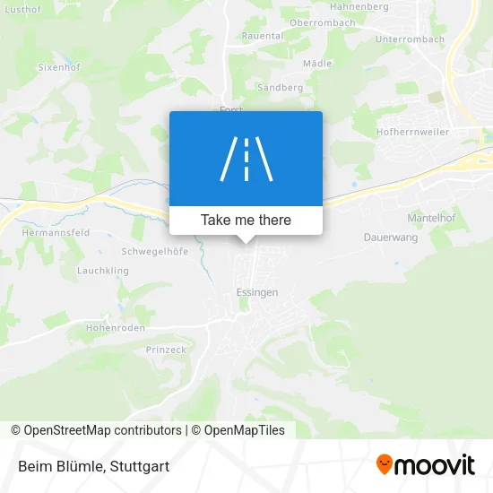 Карта Beim Blümle