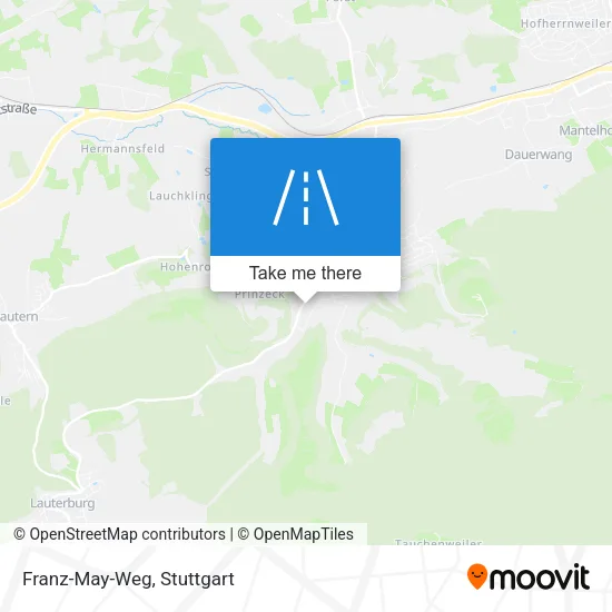 Карта Franz-May-Weg