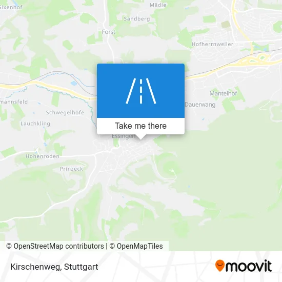 Карта Kirschenweg