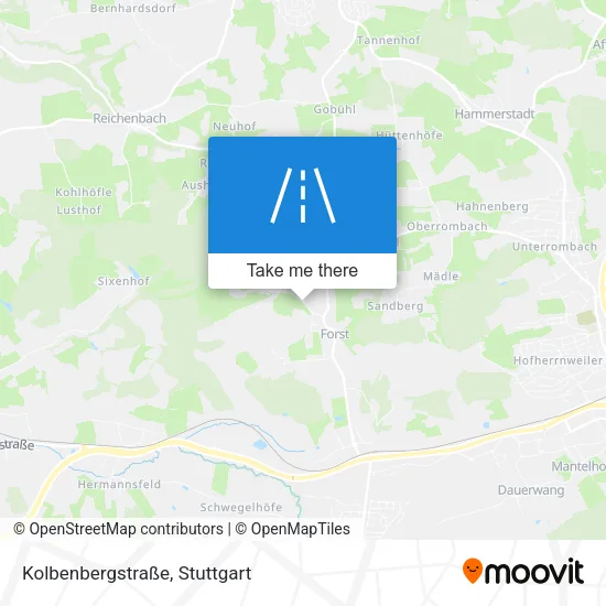 Kolbenbergstraße map