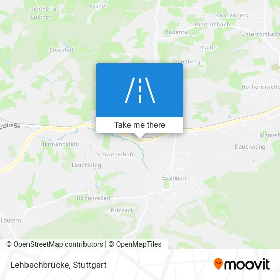 Карта Lehbachbrücke