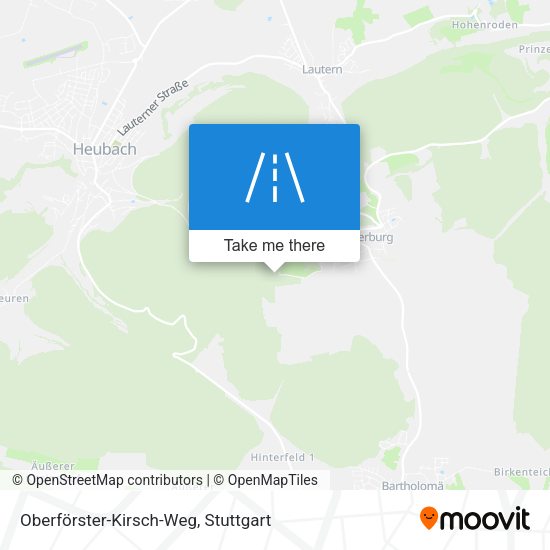Oberförster-Kirsch-Weg map