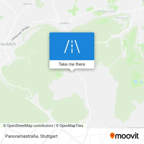 Panoramastraße map