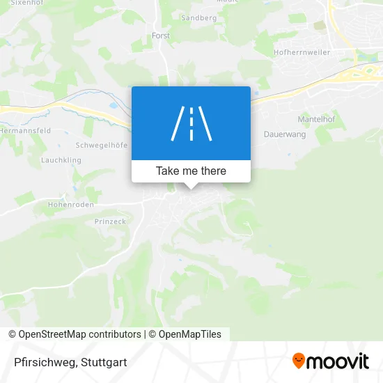 Карта Pfirsichweg