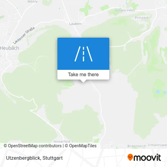 Карта Utzenbergblick