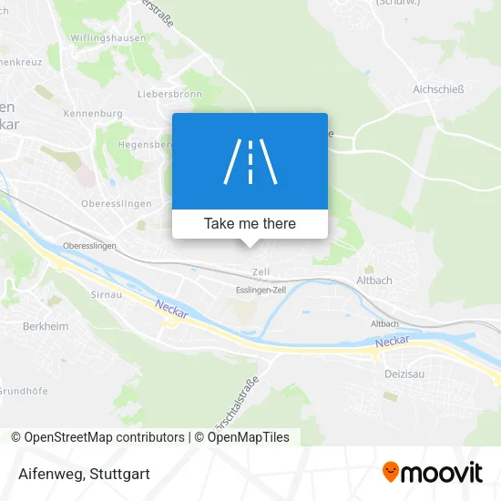 Карта Aifenweg