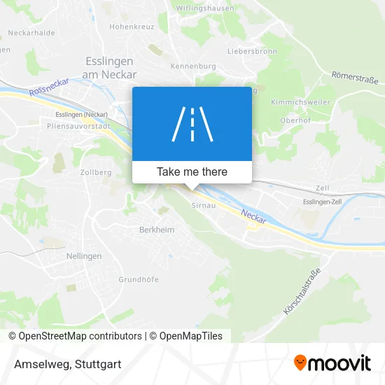 Карта Amselweg