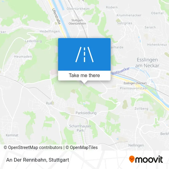 Карта An Der Rennbahn