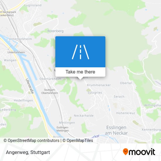 Карта Angerweg