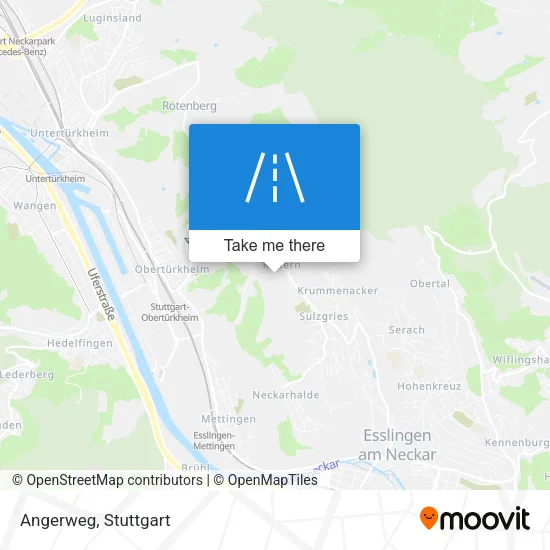 Карта Angerweg