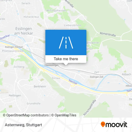 Карта Asternweg