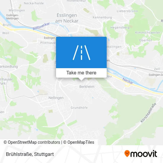 Карта Brühlstraße