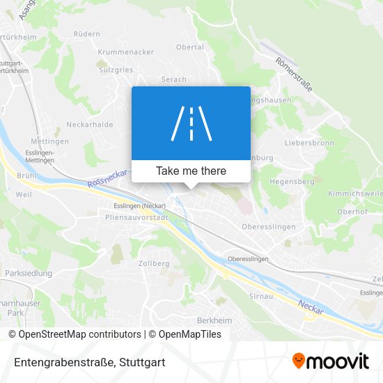 Карта Entengrabenstraße