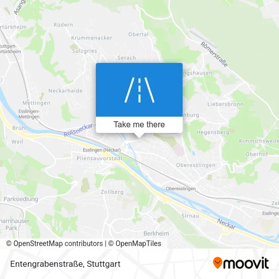 Карта Entengrabenstraße